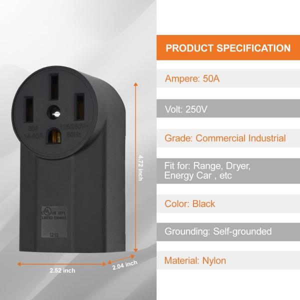 NEMA 14-50R Receptacle